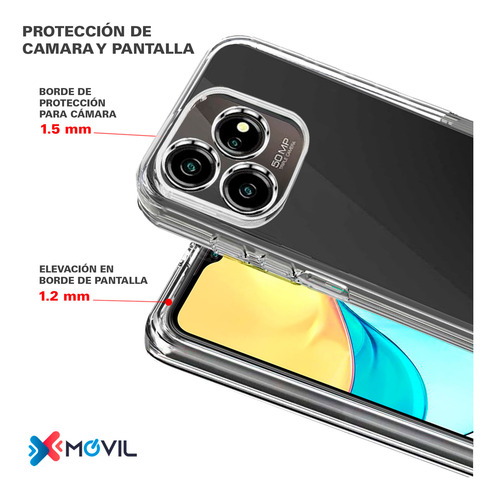 Funda Transparente Para Zte Axon 50 Lite Acrigel Space