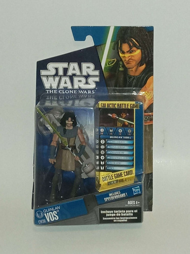 Quinlan Vos, Cw36, Star Wars, The Clone Wars, 3.75, 2010