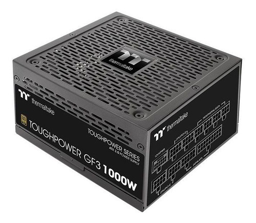 Fuente de alimentación Toughpower Gf3 Pcie 12+4 de 1000 W, totalmente modular, Atx 3.0, color negro, 110 V/220 V