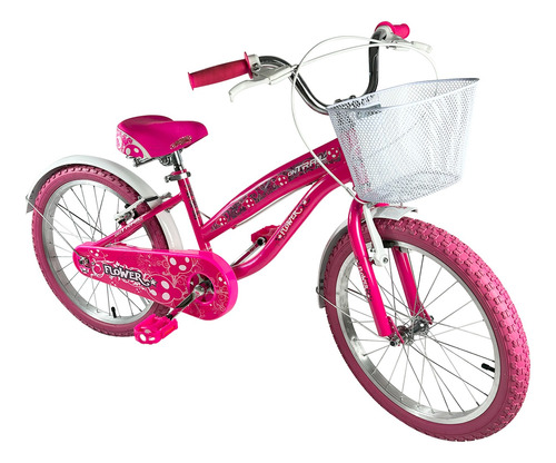 Bicicleta Playera Rin 20 Niña Ontrail Flower