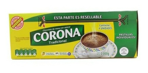 Corona Chocolate 4 Unidades/500 G - Kg a $24900