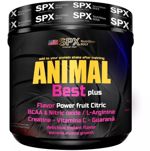Spx Animal Best Plus Power Fruit Citric Bcaa +l-arginina +creatina +vitamina C +guaraná 