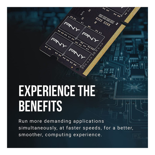 Memoria Ram Pny Performance, 16gb(2x8gb) Ddr4 3200mhz Sodimm