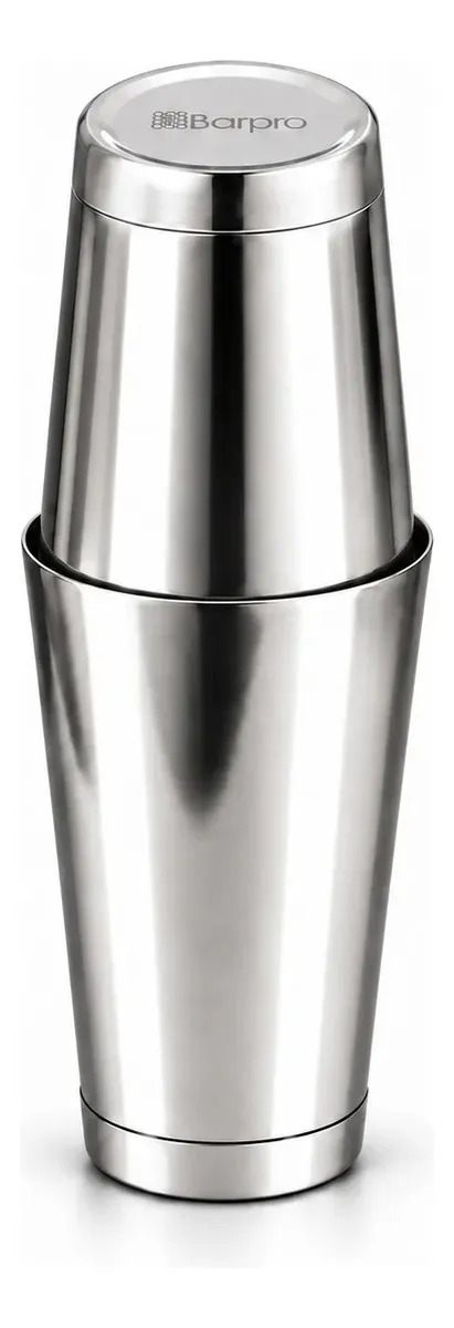 Coqueteleira Barpro Boston Profissional Inox 840mL para Drinks