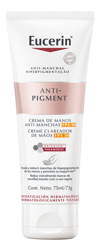 Eucerin Anti-pigment Crema De Manos Anti-manchas Fps30 75ml