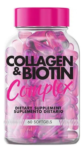 Biotina & Colágeno Complex X60 - Unidad a $1700