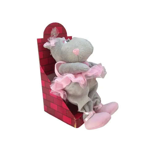 Peluche Hipopotamo Bailarin Suave Con Sonido Y Moviento