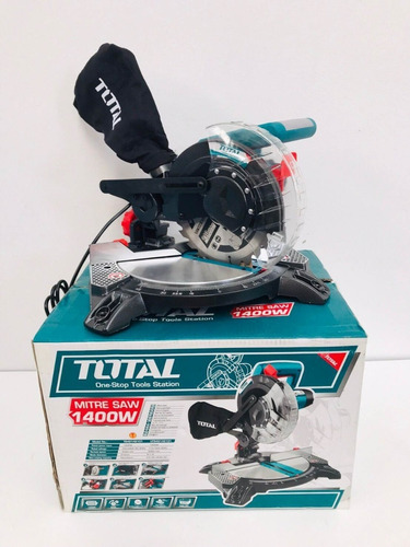 Imagen 7 de 8 de Sierra Ingleteadora Total 1400w / 5000 Rpm 210mm 8 Pulgadas