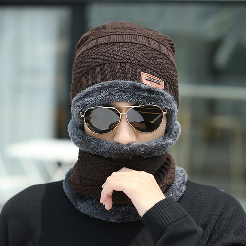 Gorro De Punto De Invierno Más Gorro De Lana Cálido De Lana
