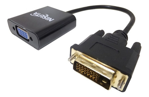 Conversor Dvi-d A Vga Hembra Con Audio Ns-codvvg4