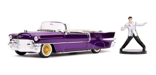 Cadillac Eldorado 1956 Elvis Presley Hollywood 1:24 Jada
