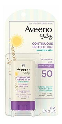 Aveeno Baby Continuous Protection Sensitive Skin Mineral (s
