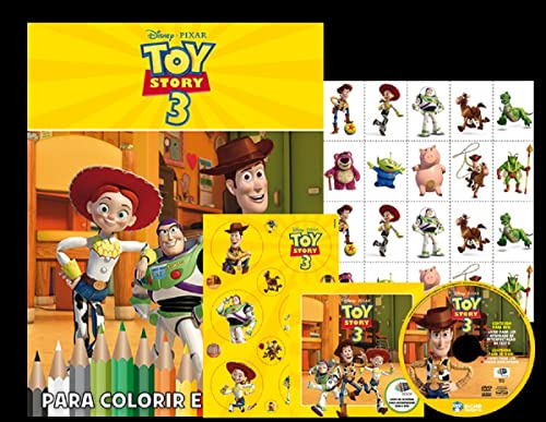 Libro Kit Disney 5 Em 1 Com Dvd Toy Story 3 De Disney Ridee