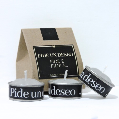 6 Cajas De 3 Velas Cada Una, !pide Un Deseo! Souvenirs,  