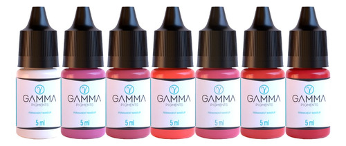 Kit Pigmentos Para Lábios 5ml - Gamma Pigments