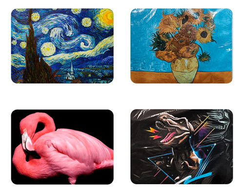 Mouse Pad 18x22cm Texturizados Alta Sensibilidade