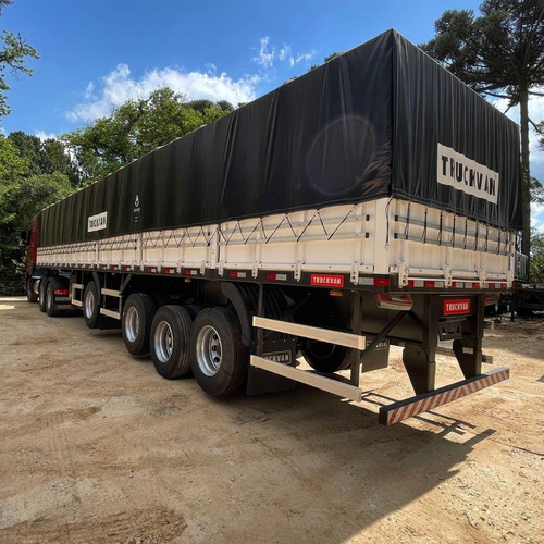 Carreta Graneleira Truckvan 4° Eixo 2025 Sem Pneus
