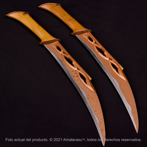 Imagen 3 de 9 de Espada Dagas Elficas Tauriel Hobbit Señor De Los Anillos