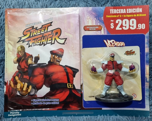 Street Fighter Revista + Figura #3 M. Bison