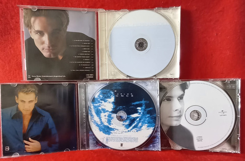 Axel Fernando, Carlos Ponce, César Borja Lote X 3 Cds. Estándar (Usado)