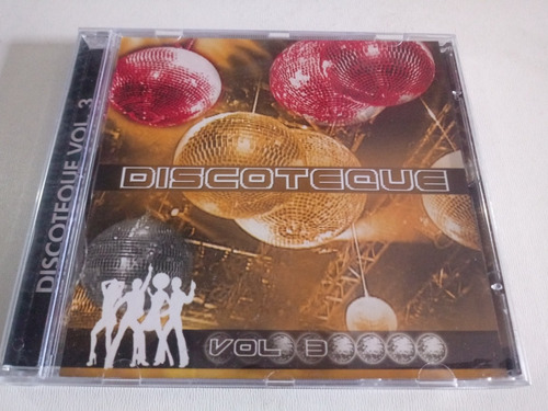 Cd Discoteque Vol 3 Charo Abba Bee Gees Tavares