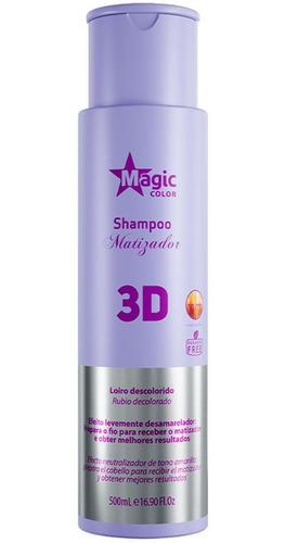 Shampoo Matizador Power Magic Color - 500ml