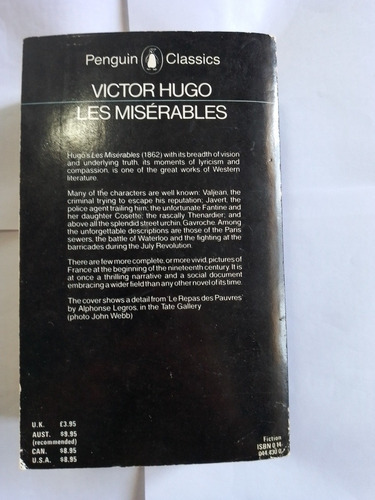 Les Miserables. Victor Hugo (Usado)