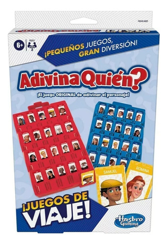 Hasbro Adivina Quién? Juego De Viaje Español
