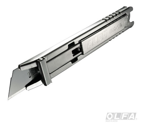 Cuchillo Olfa De Seguridad De Acero Inoxidable Sk-12