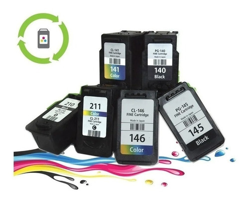 Recarga De Tinta Hp 21 22 27 28 56 60 61 62 74 75 92 93 94 