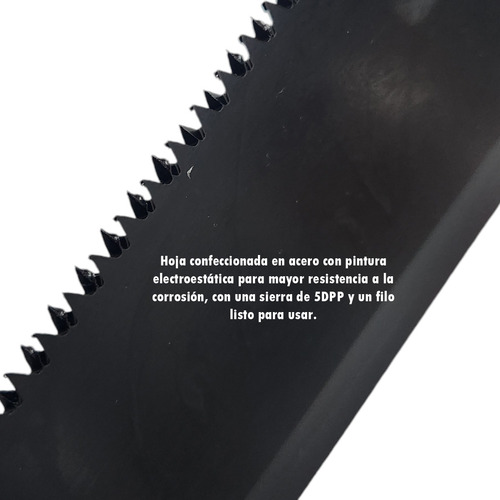 Machete Forestal Con Serrucho Coleman Antideslizante Funda