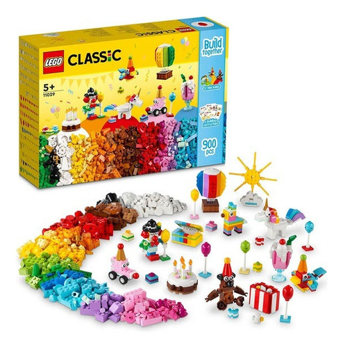 Lego Classic Caja Creativa: Fiesta 11029 De 900 Piezas En Caja