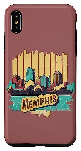 Funda Para iPhone XS Max Retro Style Plastico-022