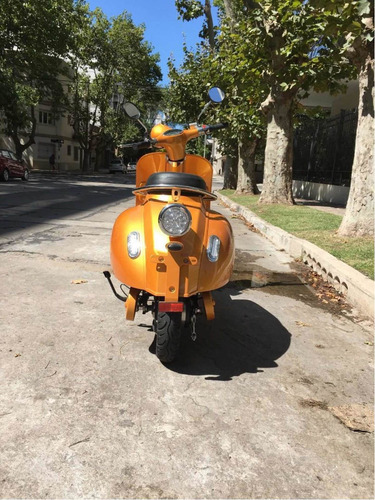 Moto Electrica Estilo Vintage Vespa Marca Sunra.. (flama!!)