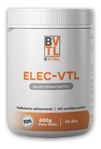 Elec-vital - 600gr / 60 Días - Electrolitos & Minerales