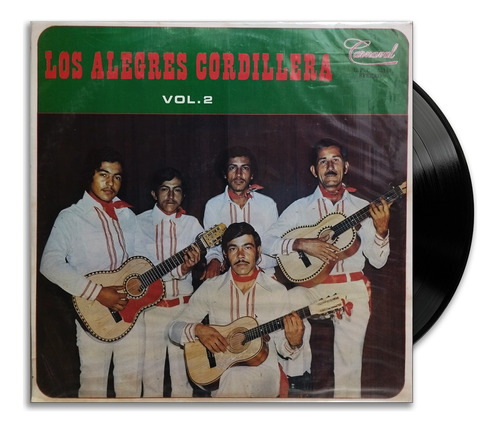 Los Alegres Cordillera Vol. 2 - Lp Vinilo