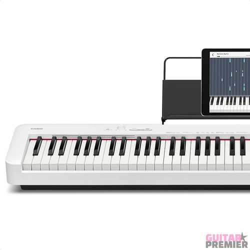 Piano Digital Casio Cdp-s110we Banco Pie Fuente Pedal Funda