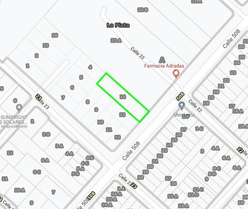 Imagen 4 de 17 de Terreno En Venta - 20x80 - 1600 Mts2 - Manuel B. Gonnet