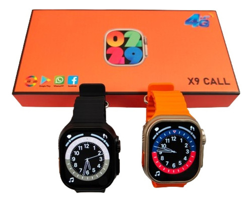 Smartwatch X9 Call Gloogle Play Youtube Cartão Sim 4g-2gb R