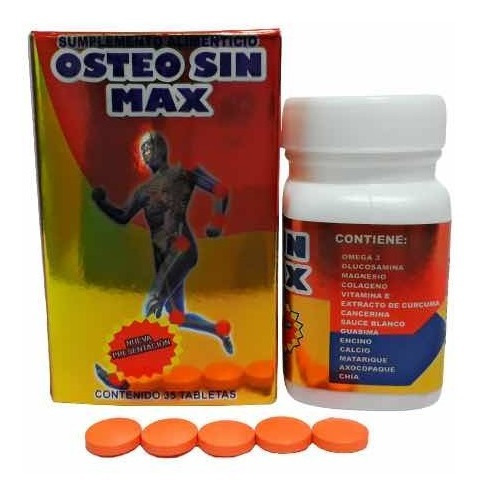 Osteo Sin Max Pyr Tex 35 Tabletas Envio Full