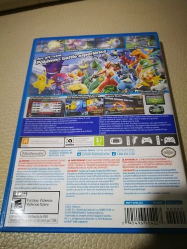 Juego Pokemon Tournament Nuevo Sin El Plastico