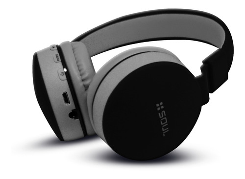 Imagen 1 de 1 de Auriculares inalámbricos Soul S600 negro y gris