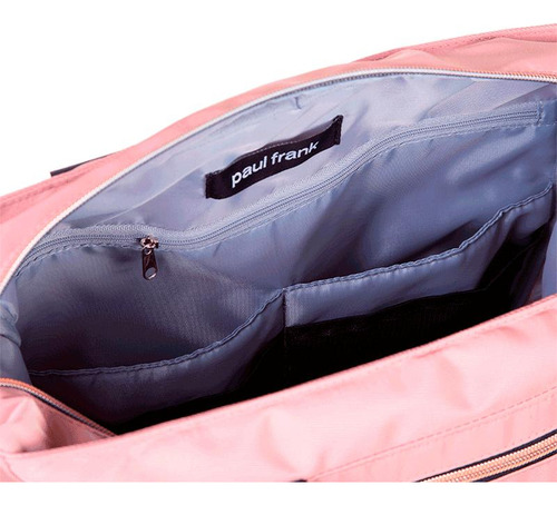 Bolsa Paul Frank Glam - Nude Cor Rosa