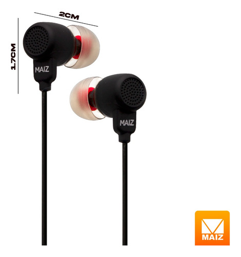 Audifonos In Ear Alambricos Microfono Celular Manos Libres
