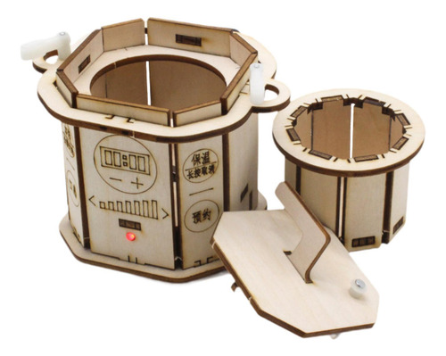 Kit De Bloques De Construcción De Madera, Juguete