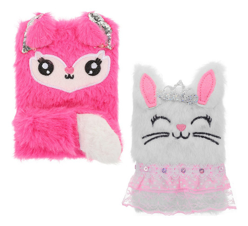 Notebook Para Meninas, Mini Notebook Portátil, 2 Unidades