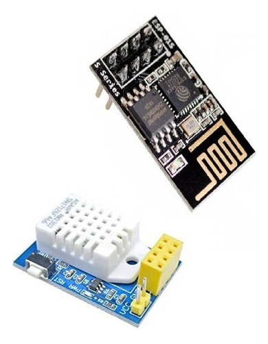 Sensor Temperatura Humedad Modulo Esp-01s Y Dht22