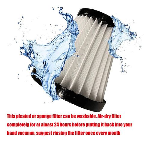 Paquete De 5 Filtros De Repuesto Compatibles Para Dirt Devil