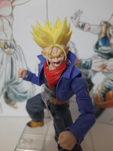 Dragon Ball Headsculpt Trunks Ssj ( Cabellera ) (Usado)