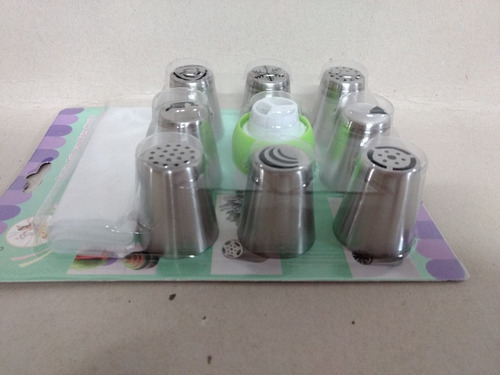 Imagen 4 de 4 de Pack X 8 Picos Boquilla Duchas Rusas Y Acoplador + Manga